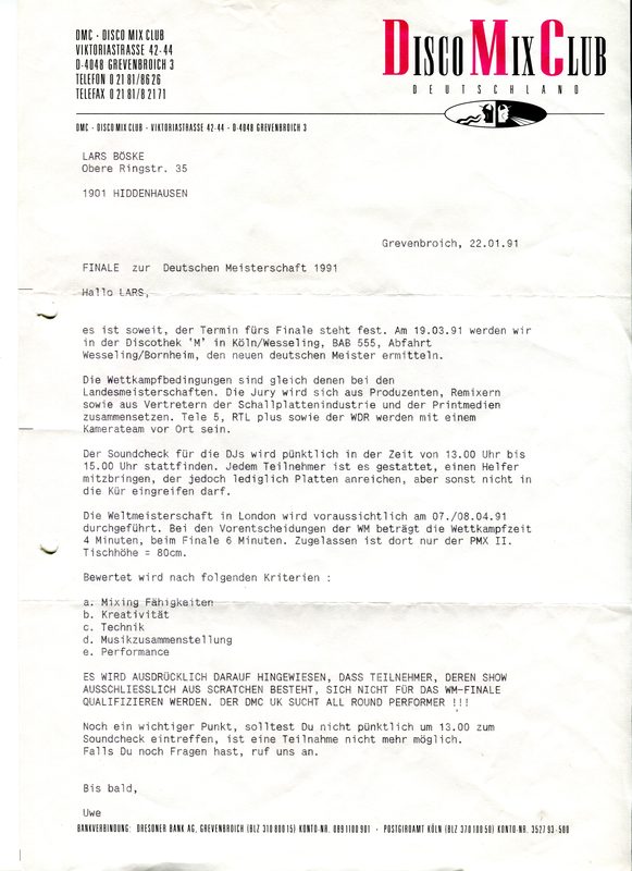 DMC Finale 1991