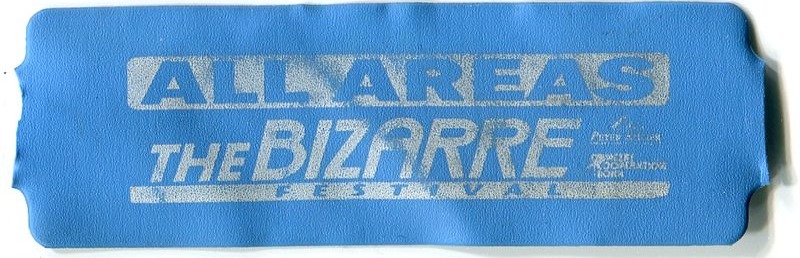 The Bizarre Festival · All Areas · Peter Rieger · Concert Cooperation Bonn