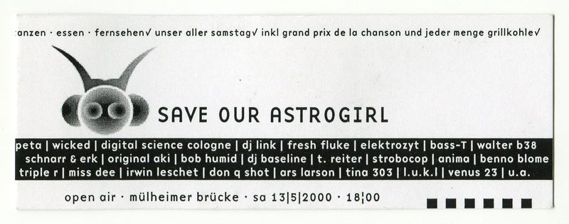 Save Astrogirl · 13.05.2000