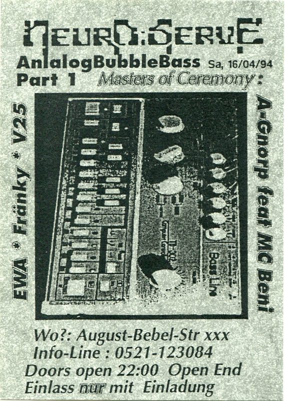 Neuroserve Bielefeld · Vereinsflyer