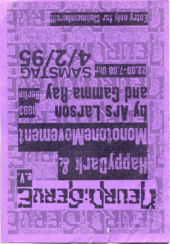 Neuroserve Bielefeld · Vereinsflyer
