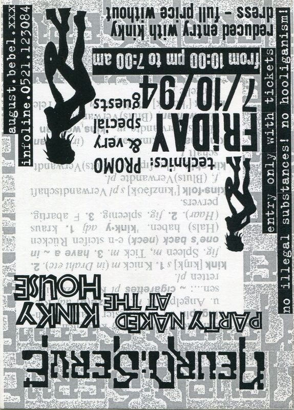 Neuroserve Bielefeld · Vereinsflyer