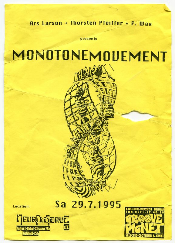 Monotone Movement · Neuroserve · 29.07.1995 · Ars Larson