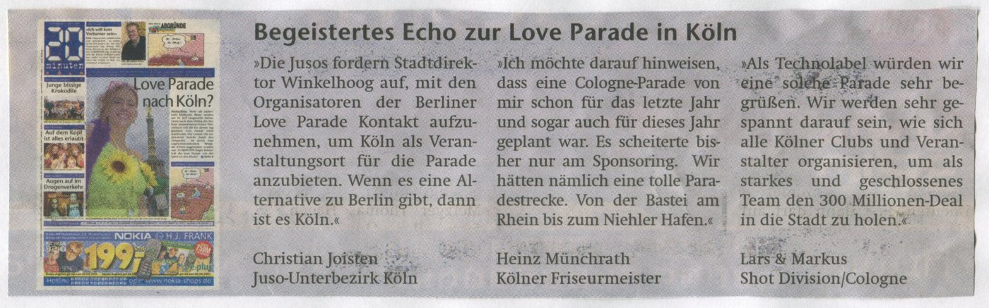 Pressekritik · Koelner