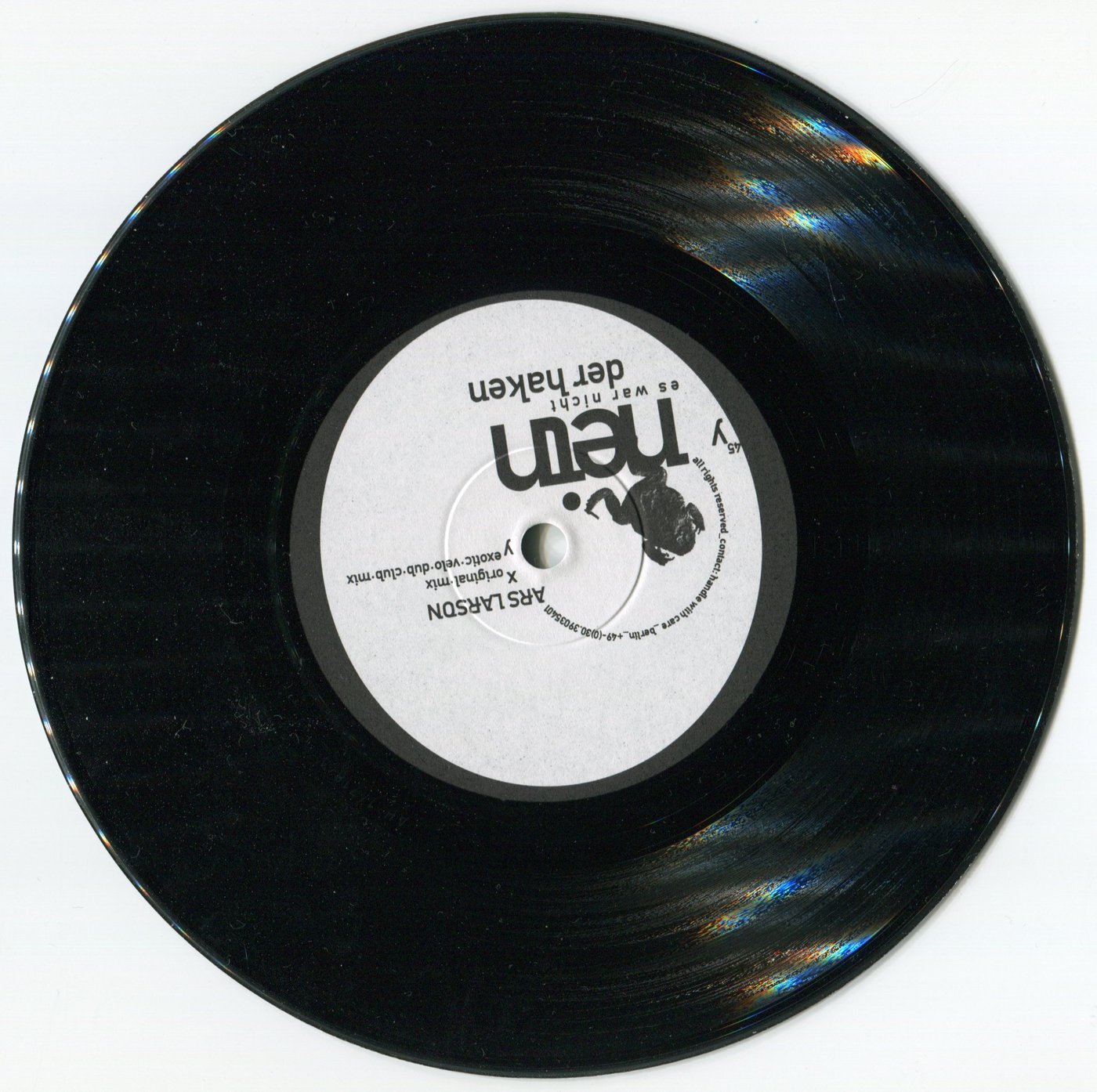 Nein, es war nicht der Haken · Sonderveröffentlichungen · Scan single_org_neín_e