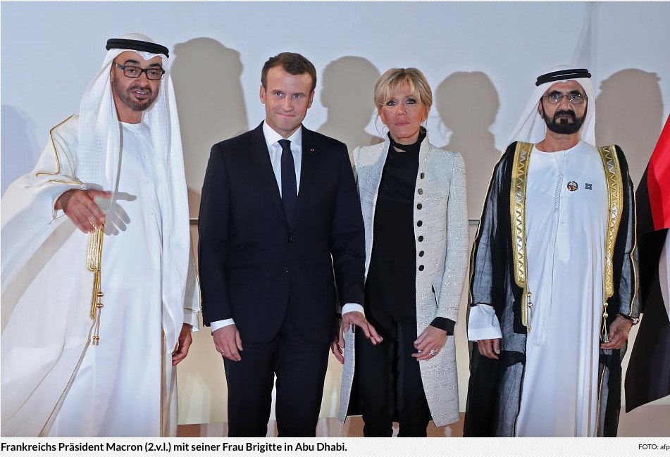 Pressebild Macron-Empfang · eingeleuchtet